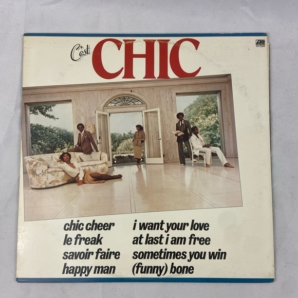 Chic - Cest Chic Vinyl LP 1976 Atlantic SD 19209 Record - Picture 1 of 9